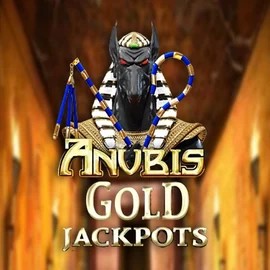 Anubis Gold Jackpots by Inspired Gaming, showcased at spin-stein.at – game logo
