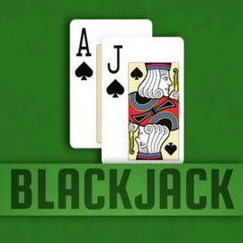 Blackjack (Relax Gaming) slot logo by Relax Gaming at Spinstein Casino