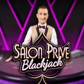Blackjack Salon Privé slot icon by Ezugi, available at Spinstein Casino