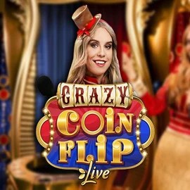 Enjoy Crazy Coin Flip by Evolution – logo hosted on spin-stein.at
