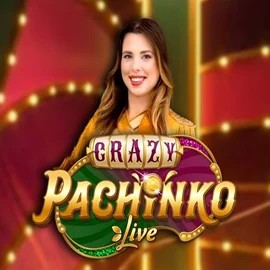 Crazy Pachinko logo – Live Casino by Evolution at Spinstein Casino