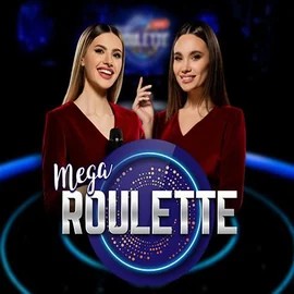 Mega Roulette game by Pragmatic Play – logo hosted on Spinstein Casino