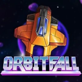 Slots logo of Orbitfall from ELK Studios at Spinstein Casino