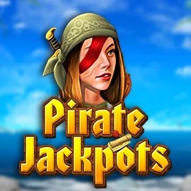 Pirate Jackpots logo by Belatra Games Spinstein Casino