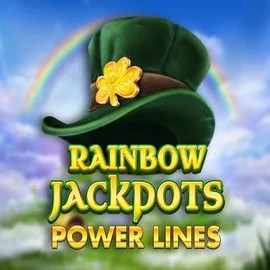 Rainbow Jackpots Power Lines game by Red Tiger Gaming – logo hosted on Spinstein Casino