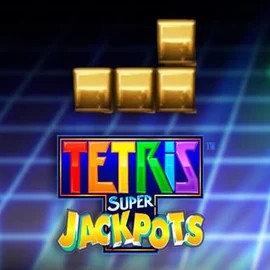 Tetris Super Jackpots logo – Jackpots by WMS at Spinstein Casino